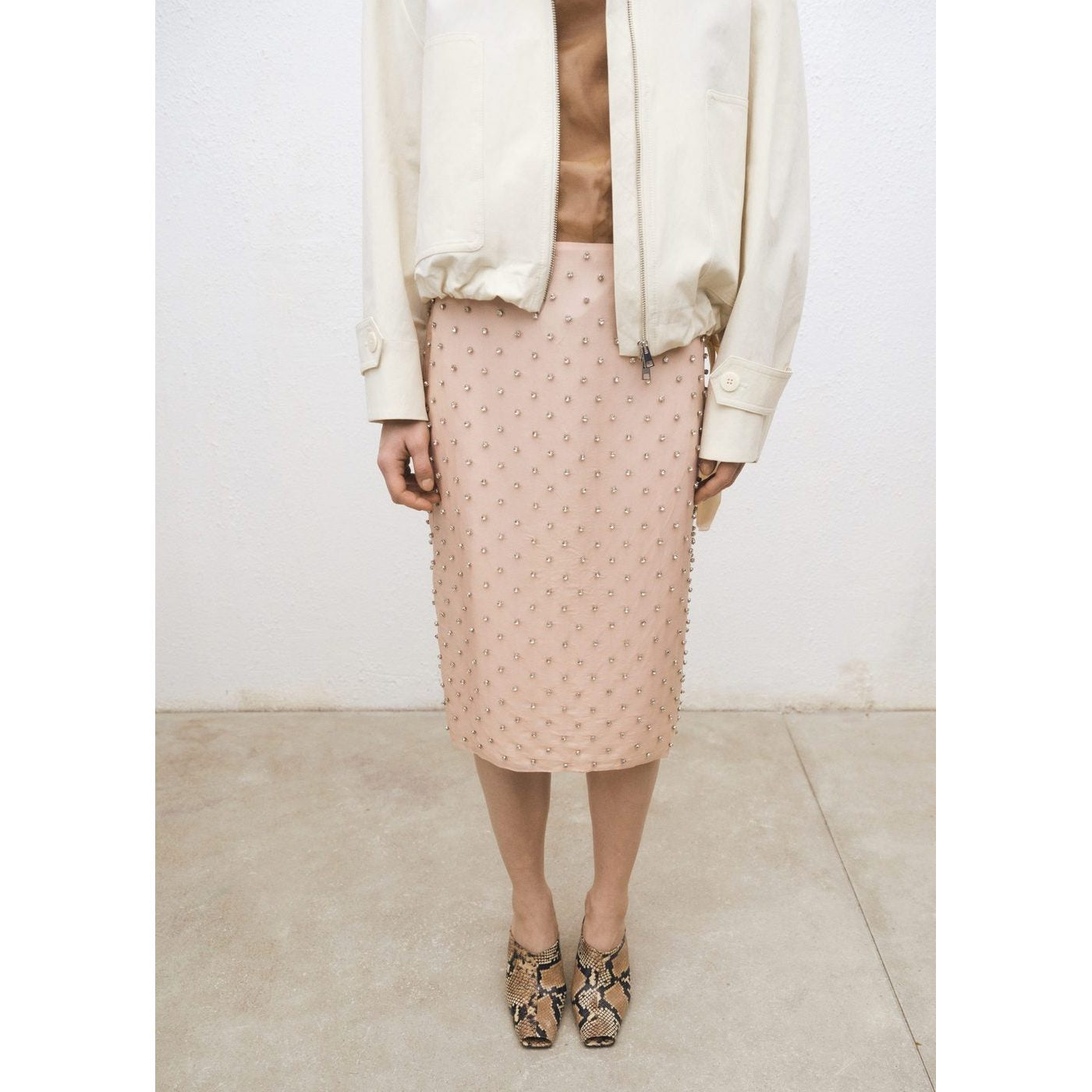 Jupe Ziam - Pastel Pink