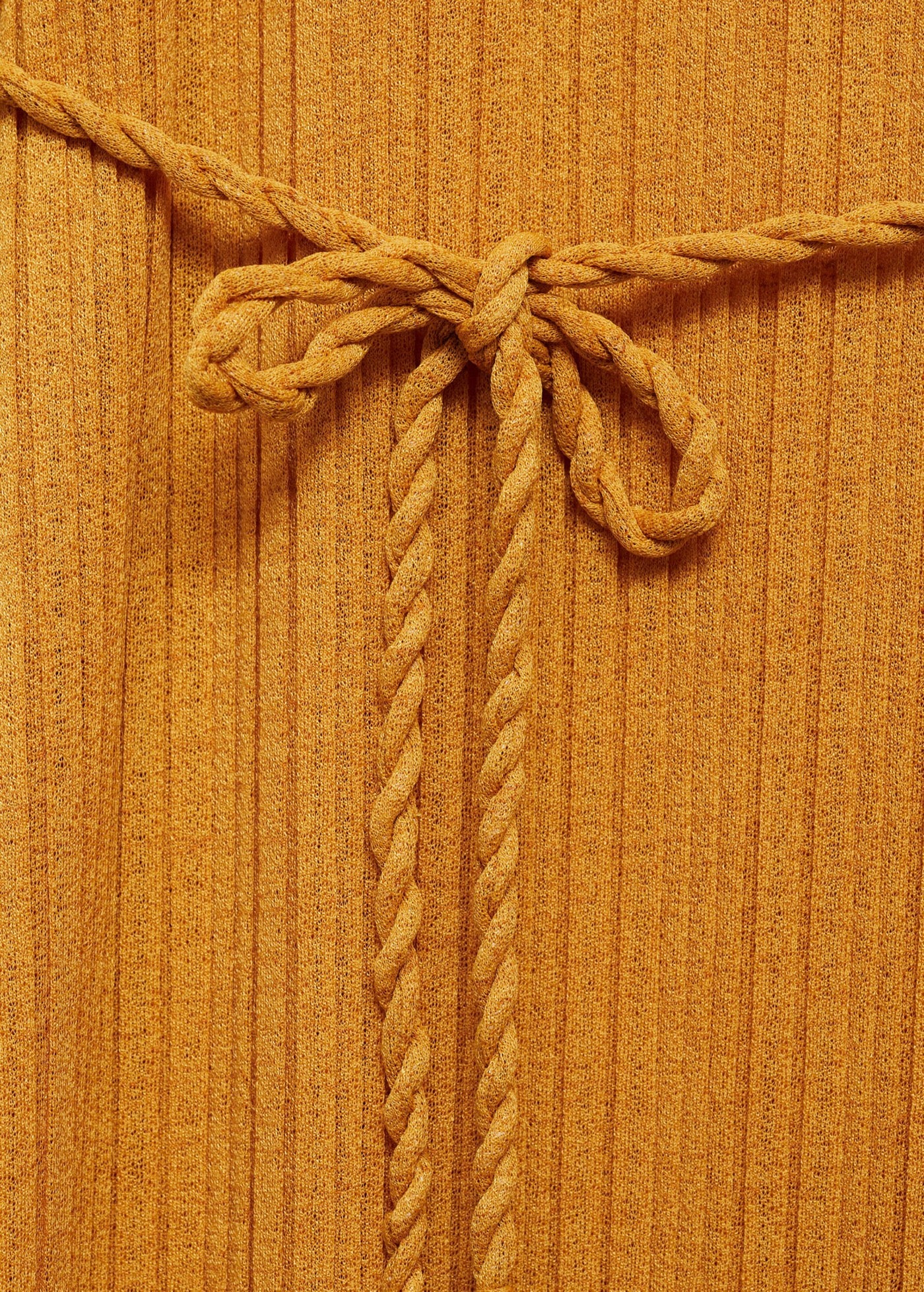 Robe Plissée Ceinture