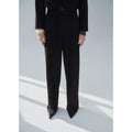 Straight Leg Suit Trousers Ns_x0001_Ud - Black