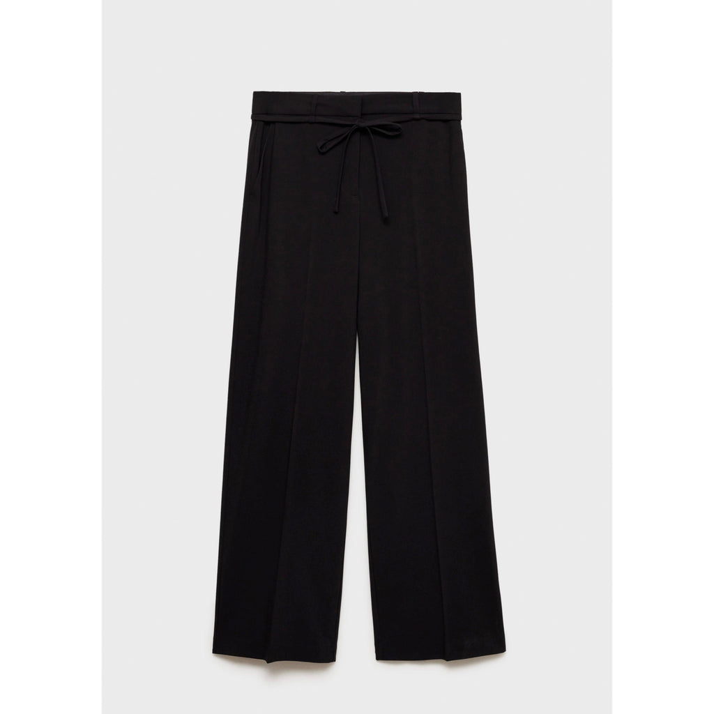 Straight Leg Suit Trousers Ns_x0001_Ud - Black