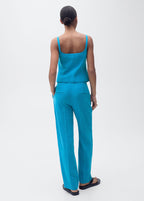 Backless Suit Vest - Blue