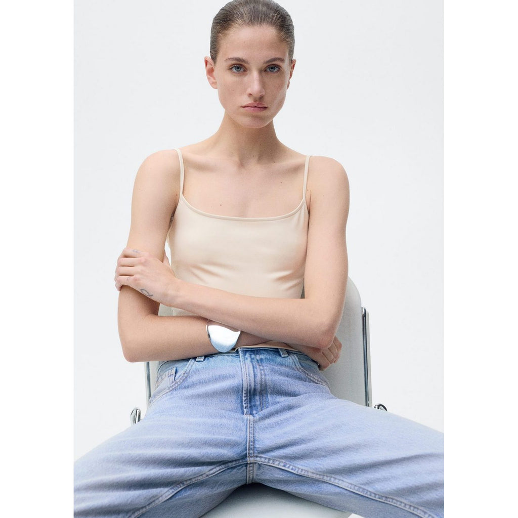 Top Bacara - Blanco Roto
