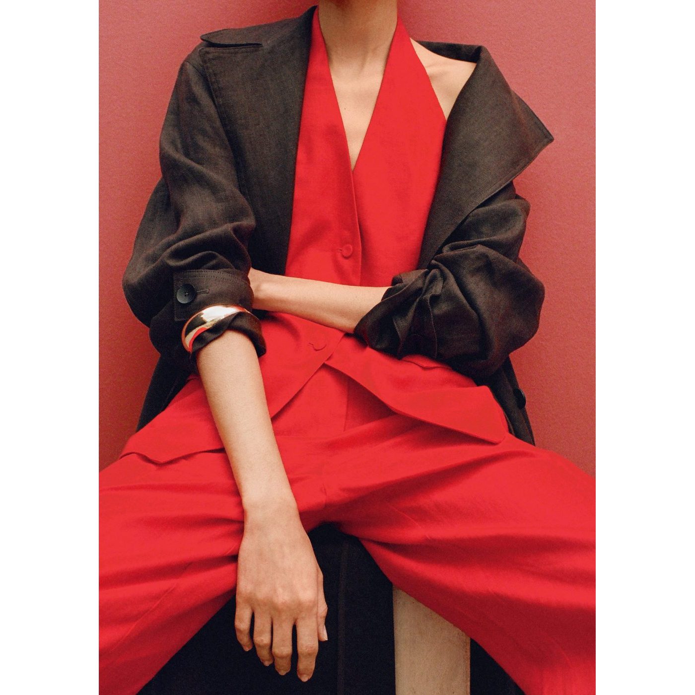 Waistcoat Limona - Red