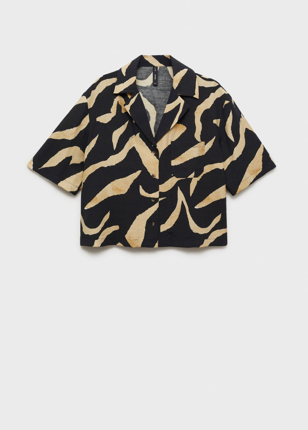 Chemise Imprimée Manches Courtes