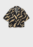 Chemise Imprimée Manches Courtes