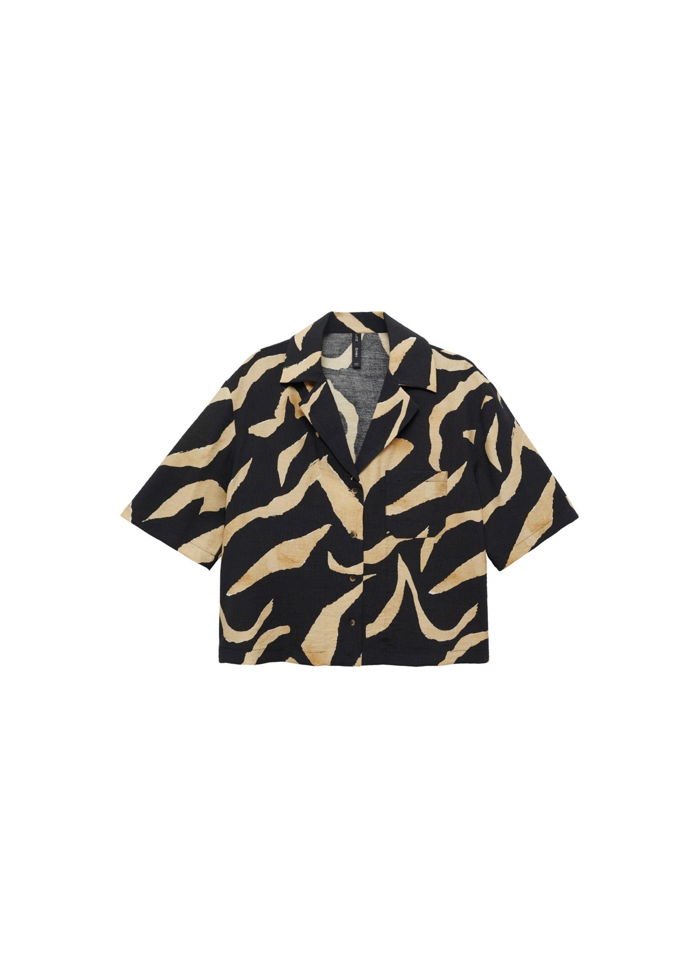Chemise Imprimée Manches Courtes
