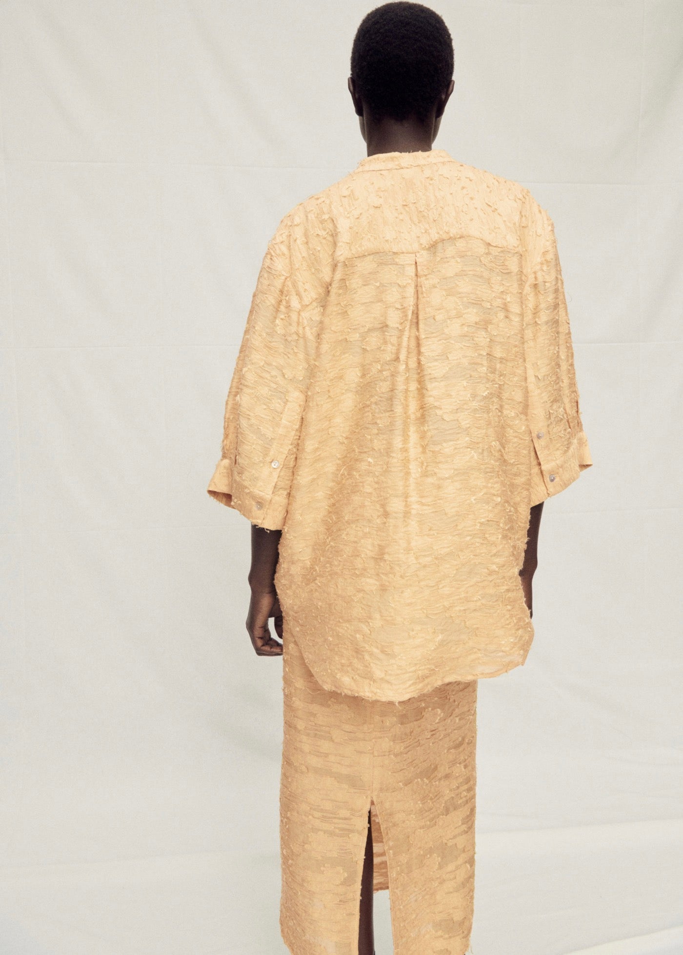 Chemise Oversize Texturée