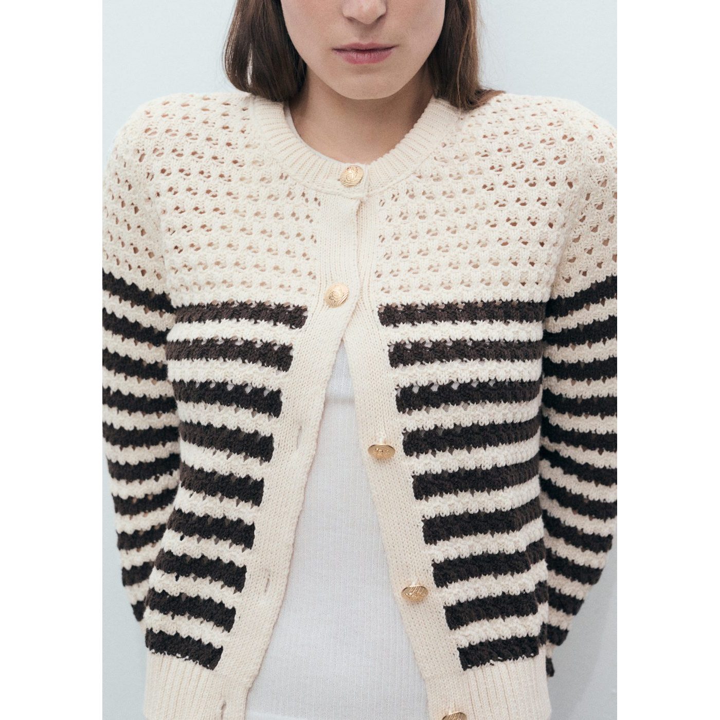 Cardigan Oliva - Brown