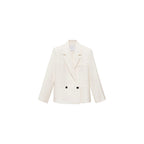 Blazer Double Boutonnage Contrasté
