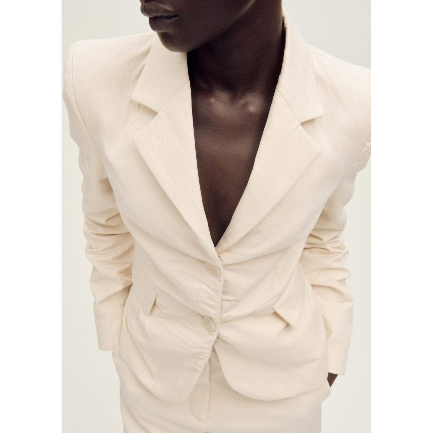 Blazer Turnip - Ecru