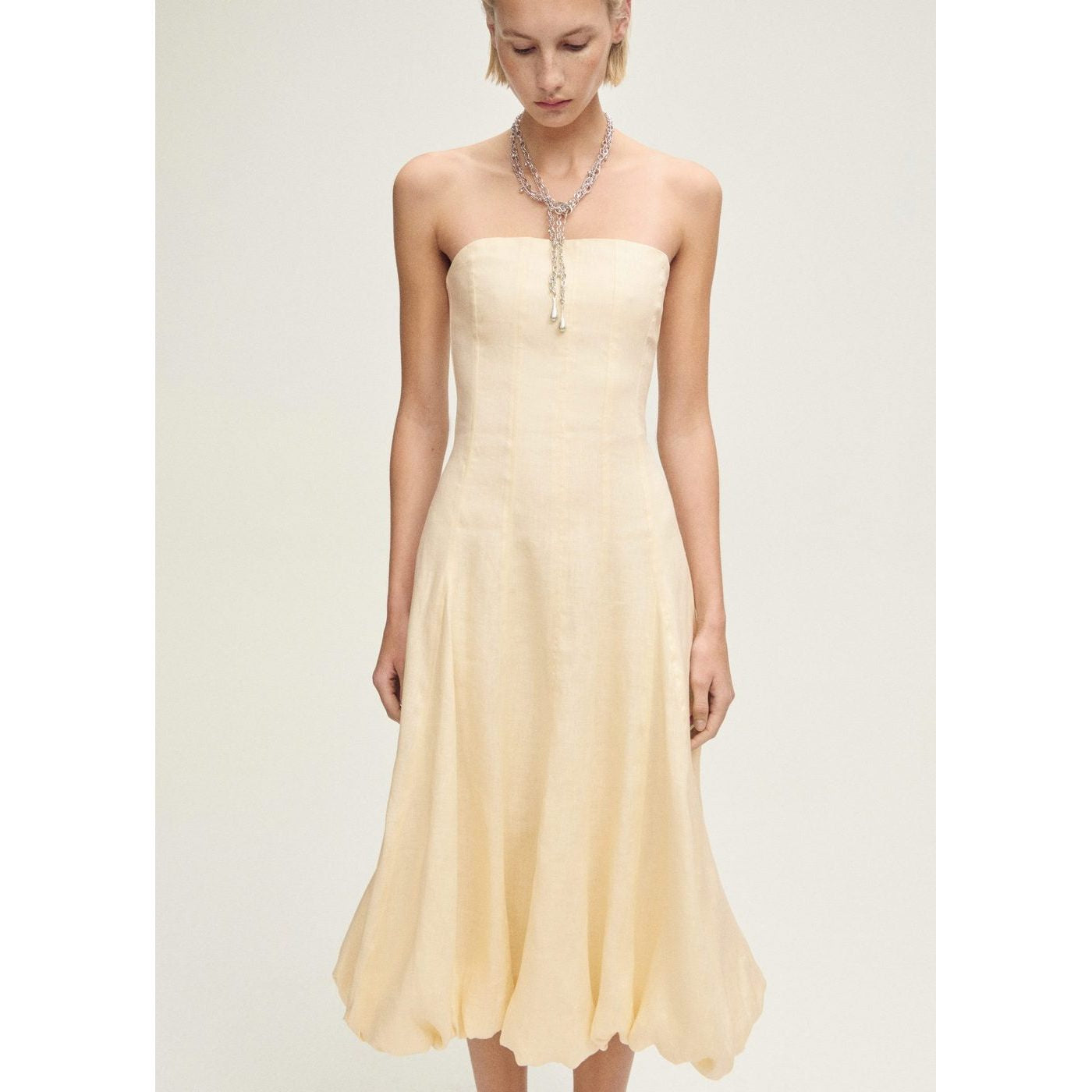 Robe Alberta - Pastel Yellow