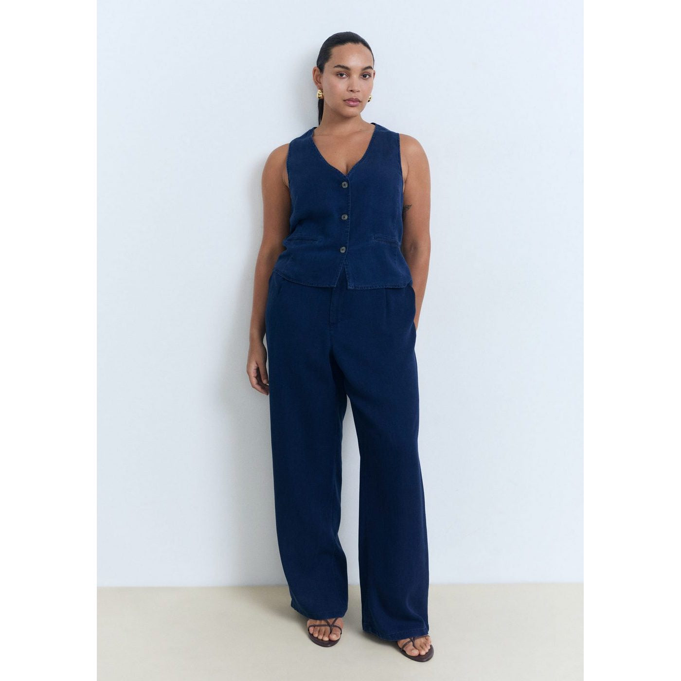Pantalon Creta - Bleu Marine