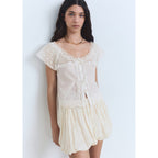 Blouse Pretty - Blanc Cassé