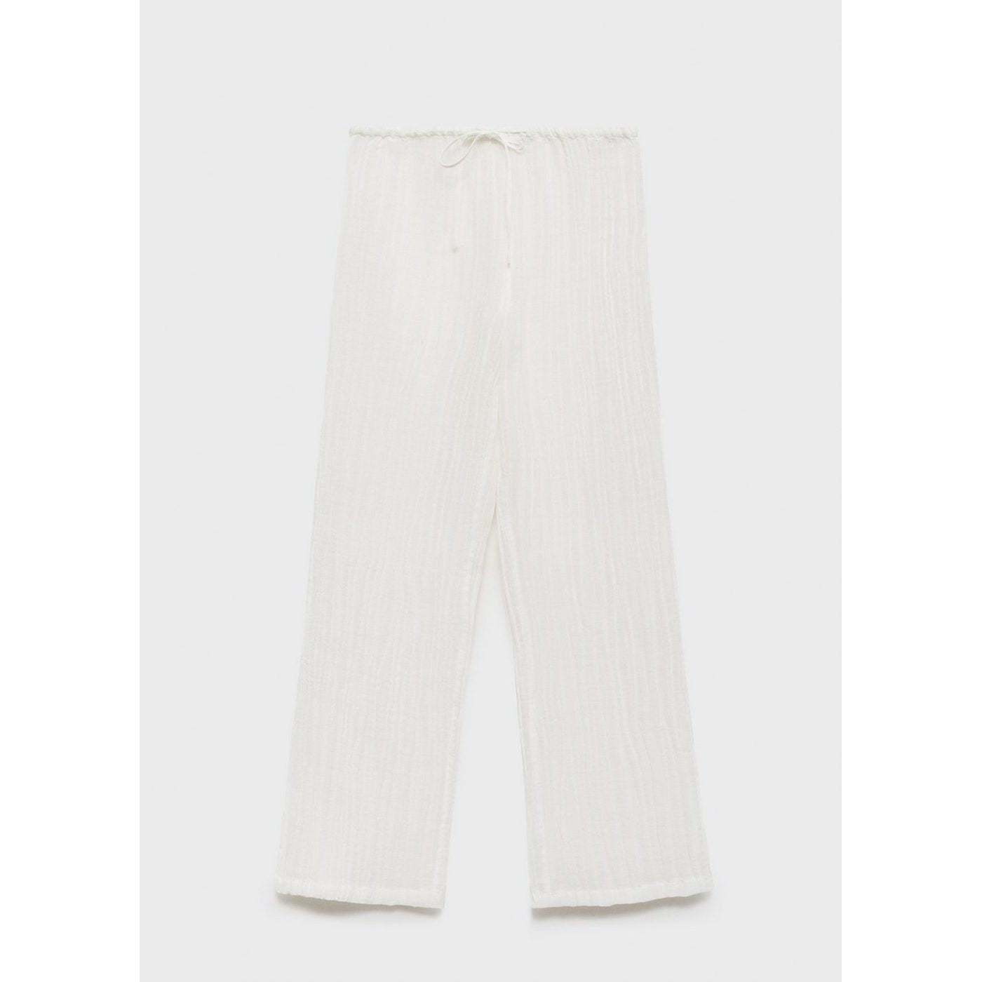 Pantalon Wrinkle - Blanc
