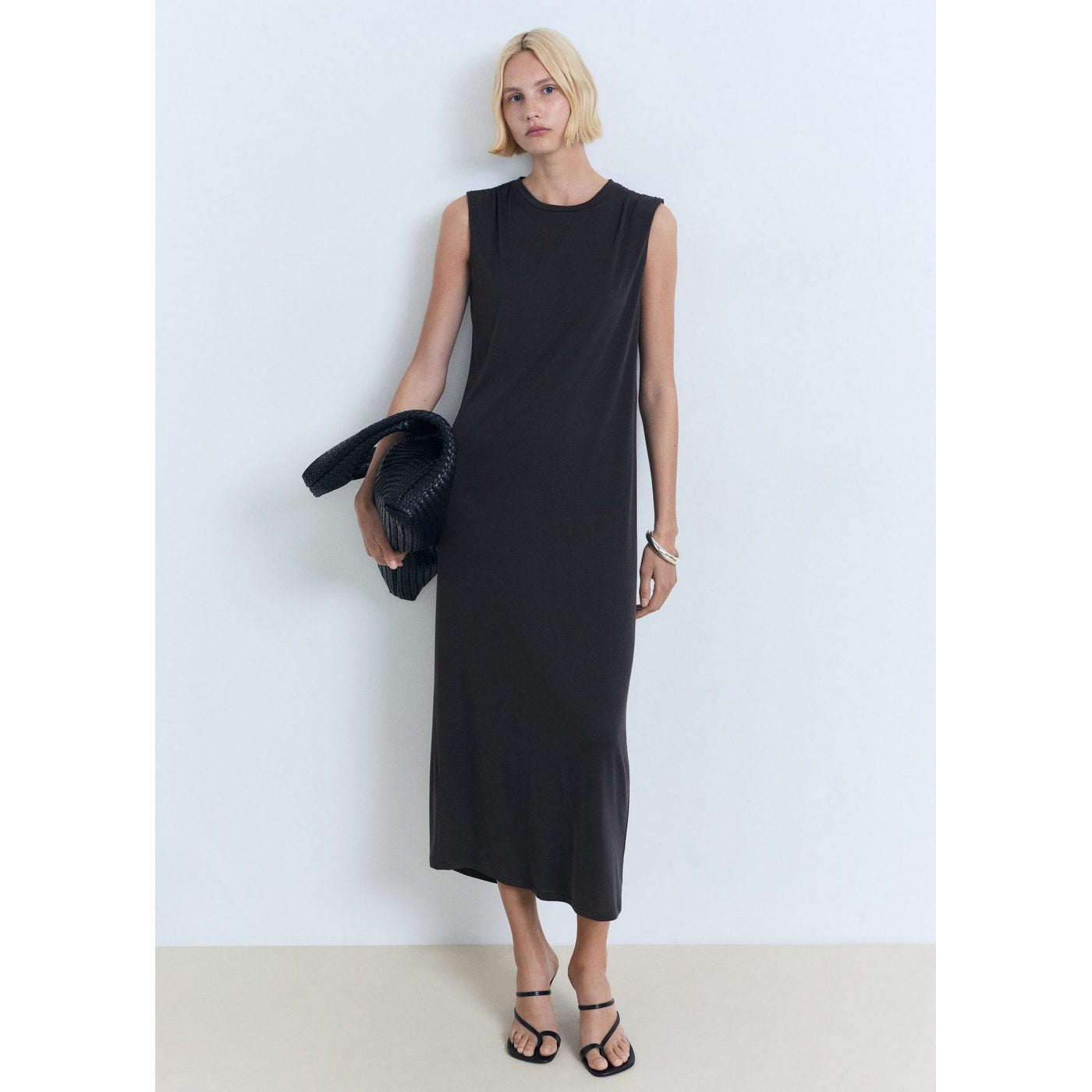 Vestido Kiwi - Gris Carbón