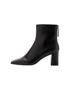 Bottines Talon Bloc Bout Carré