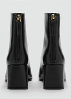 Bottines Talon Bloc Bout Carré