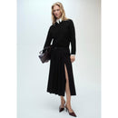 Pull-Over Col Montant Zip - Black