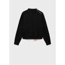 Pull-Over Col Montant Zip - Black