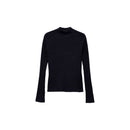 Pull-Over Côtelé Col Montant - Dark Navy