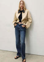 Matilda Straight Leg Jeans - Dark Blue