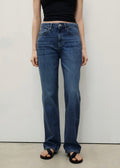 Matilda Straight Leg Jeans - Dark Blue