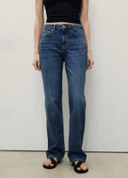 Matilda Straight Leg Jeans - Dark Blue