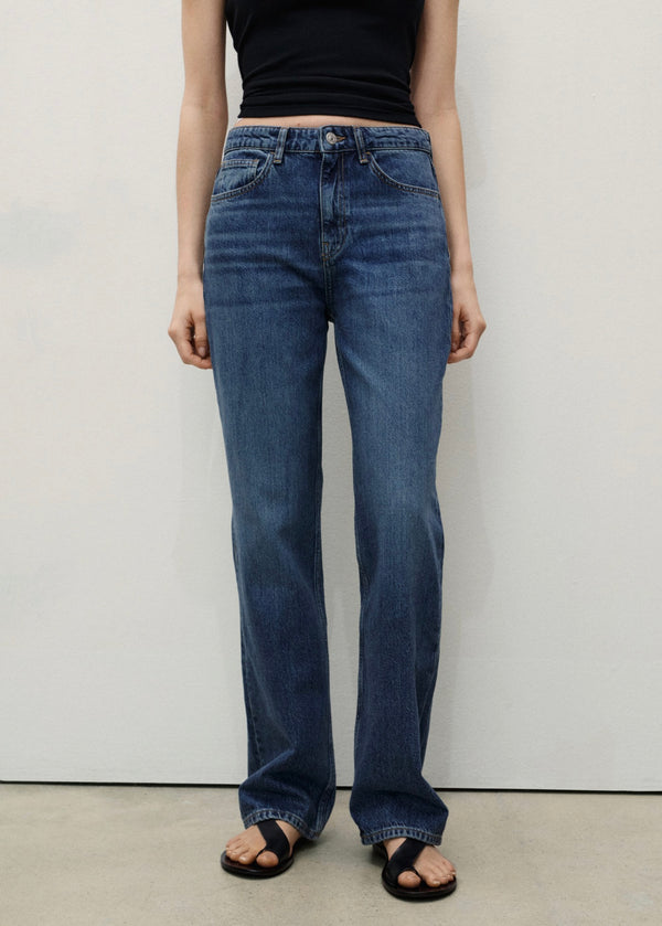 Jean Matilda Droit Taille Normale - Dark Blue