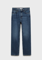 Matilda Straight Leg Jeans - Dark Blue