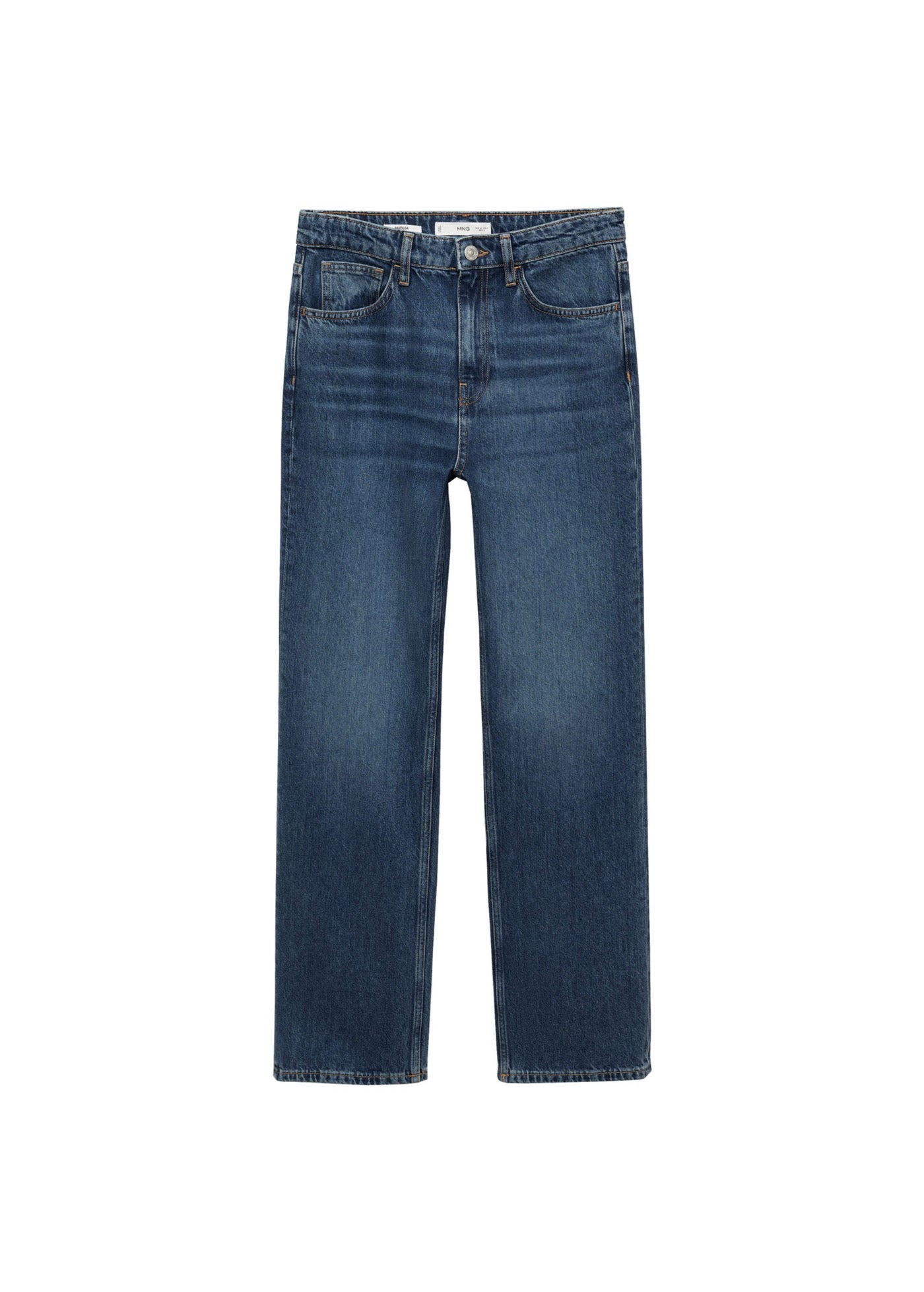 Matilda Straight Leg Jeans - Dark Blue