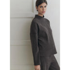 Premaman Corduroy Sweatshirt - Dark Heather Grey