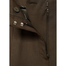 Wideleg Suit Trousers - Khaki