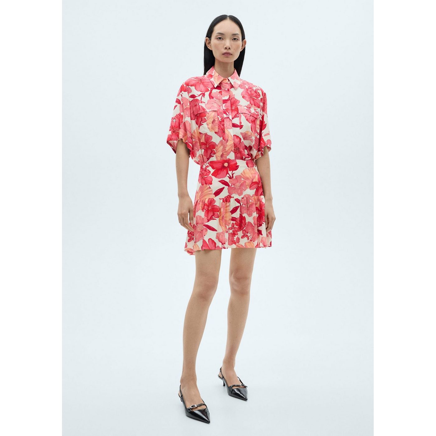 Jupe Camelia-H - Red