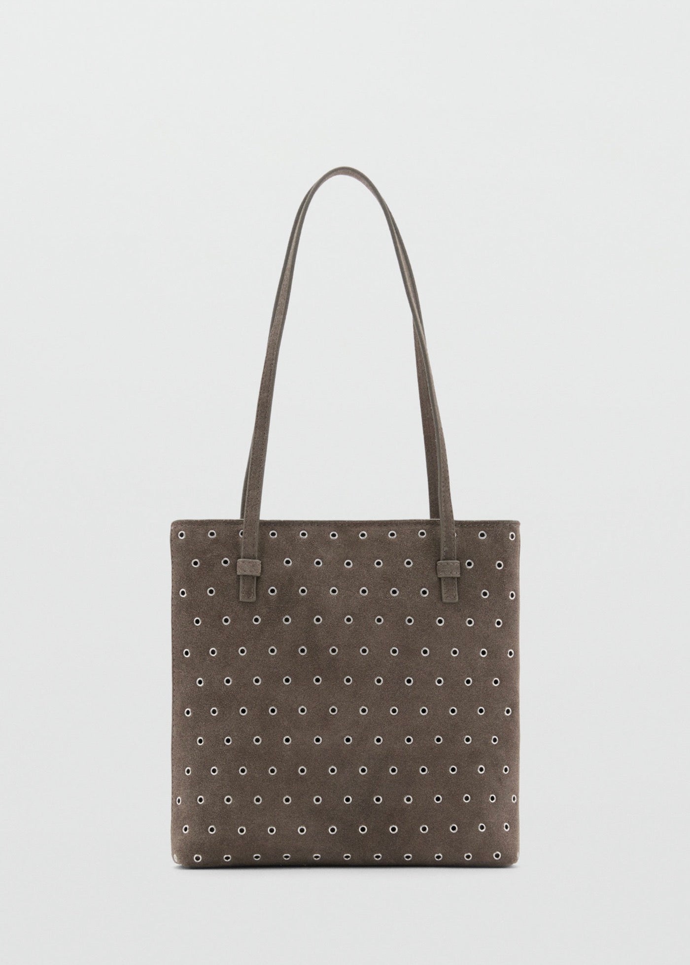 Sac Porté Épaule Cuir Perforé