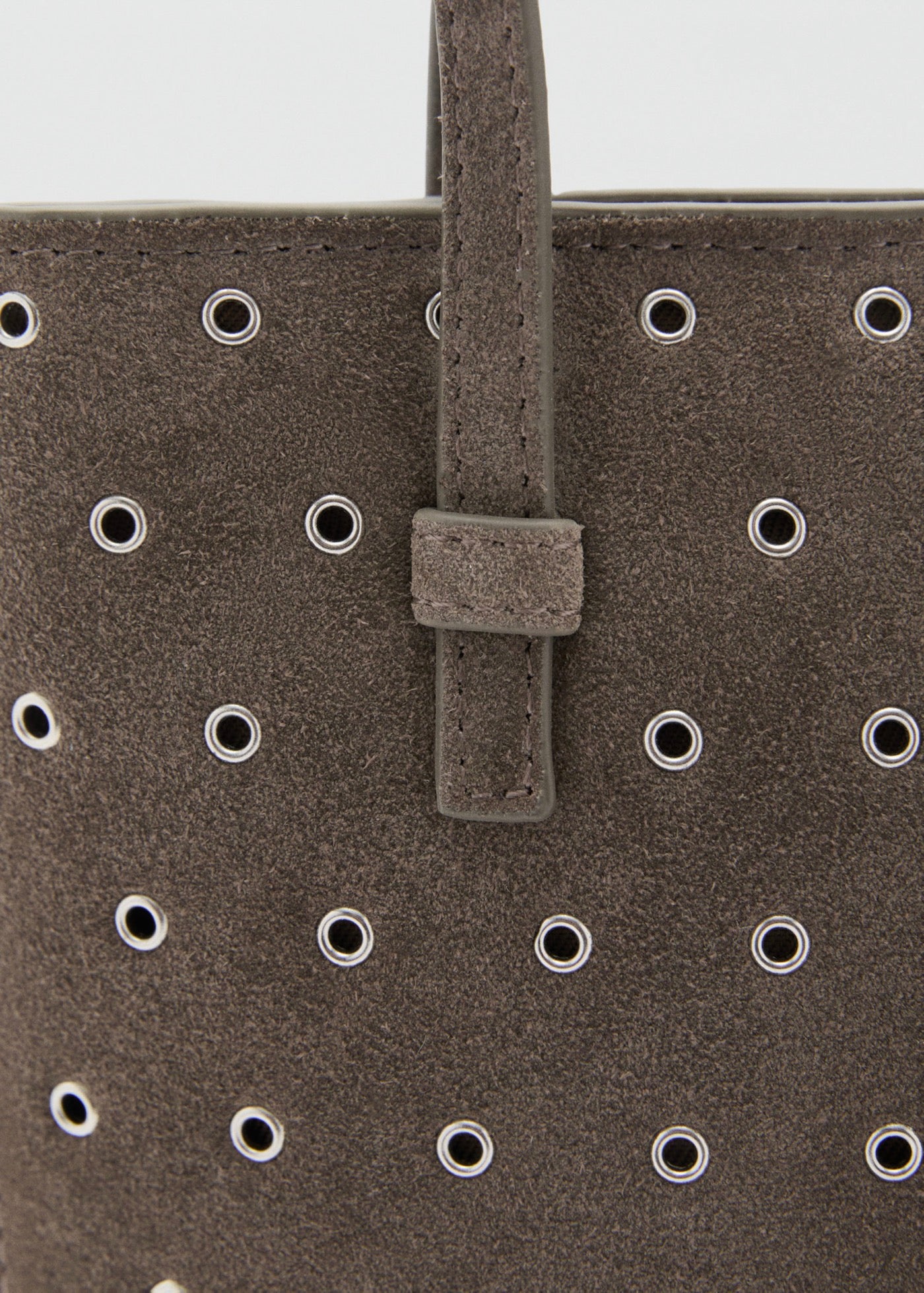 Sac Porté Épaule Cuir Perforé