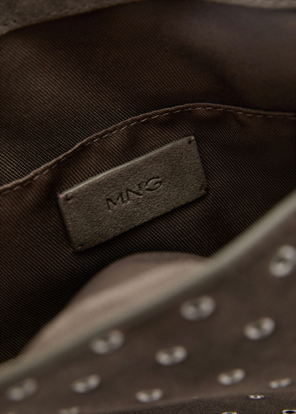 Sac Porté Épaule Cuir Perforé