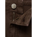 Jean Droit Taille Haute - Chocolate