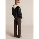 Jean Droit Taille Haute - Chocolate