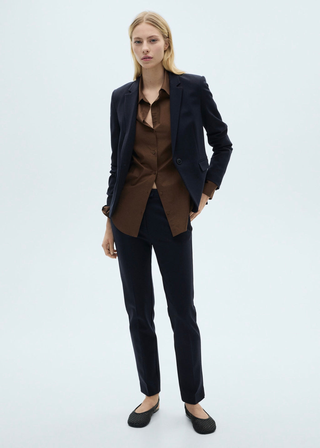 Blazer Suit Pockets - Dark Navy