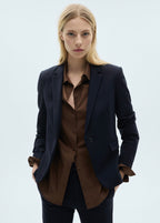 Blazer Suit Pockets - Dark Navy