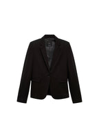 Blazer Suit with Pockets - Black