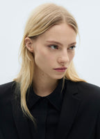 Blazer Suit with Pockets - Black