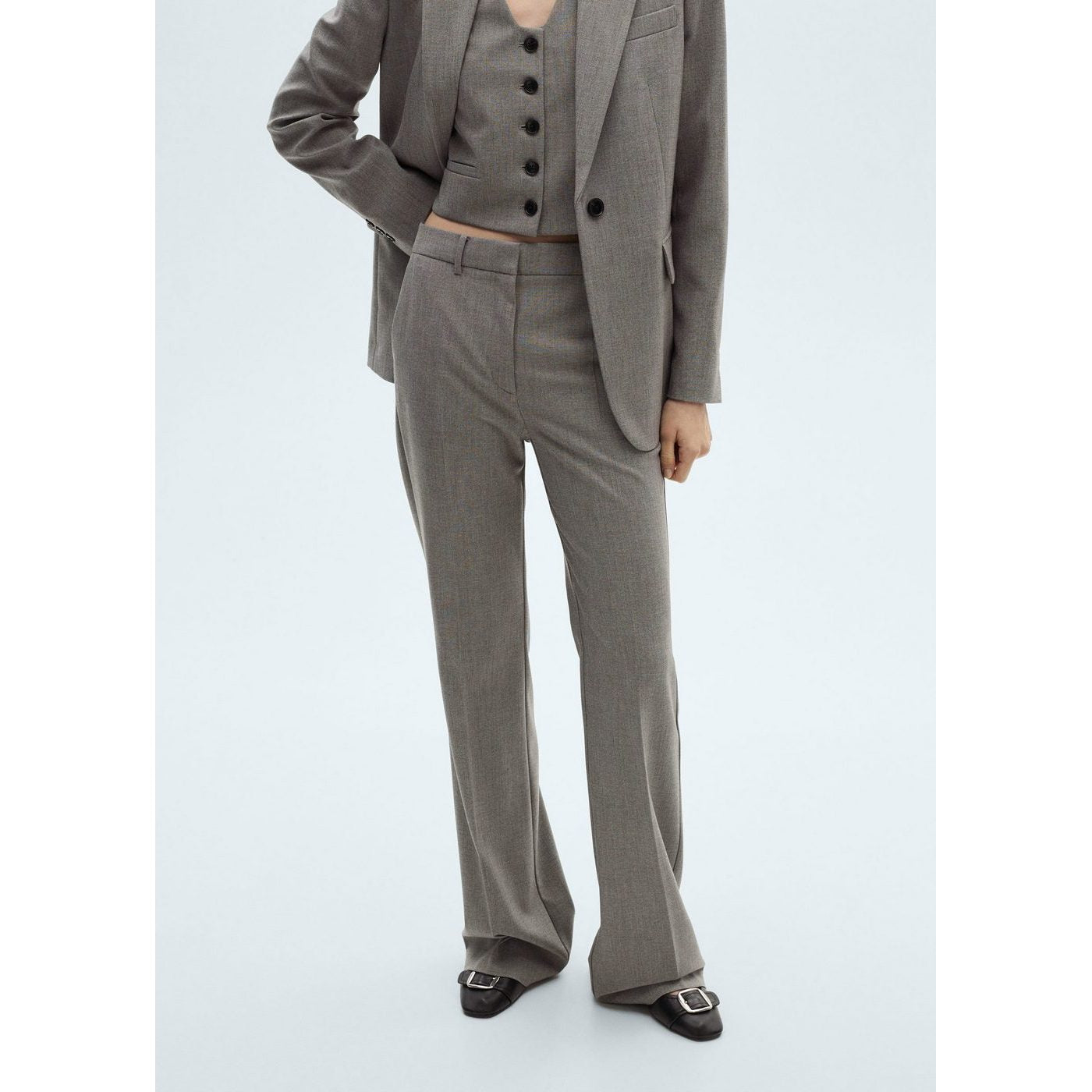 Pantalon Droit Costume