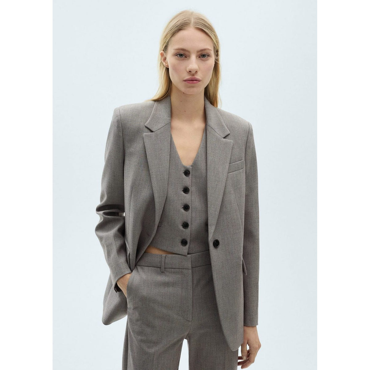 Pantalon Droit Costume