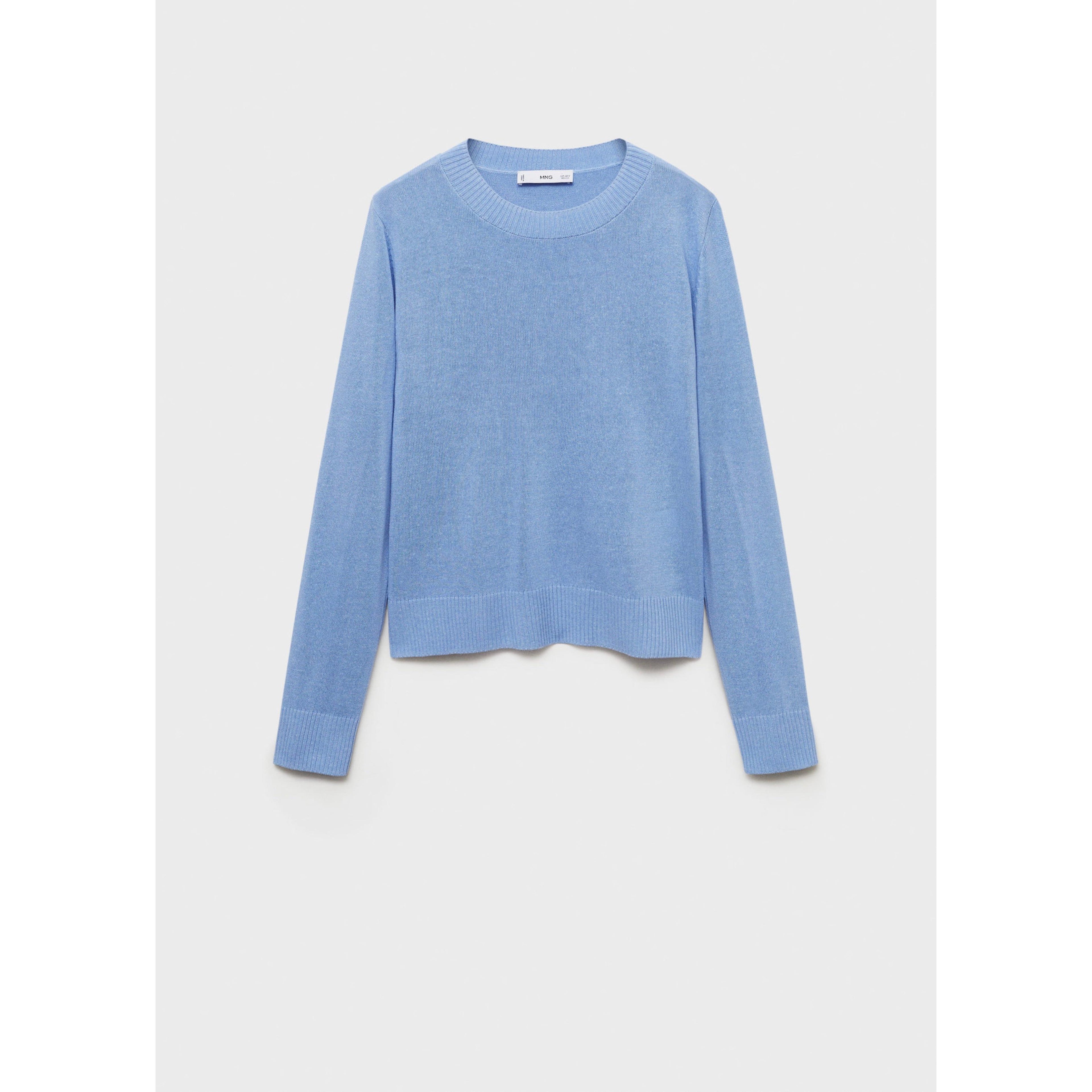 Linen Blend Knit Jumper