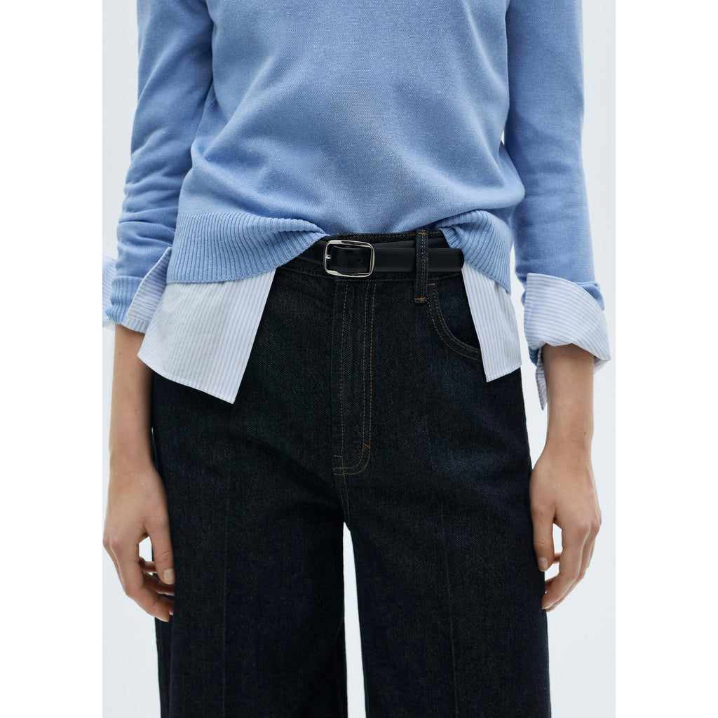 Linen Blend Knit Jumper