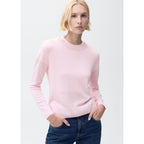 Jersey de Punto de Mezcla de Lino - Pink