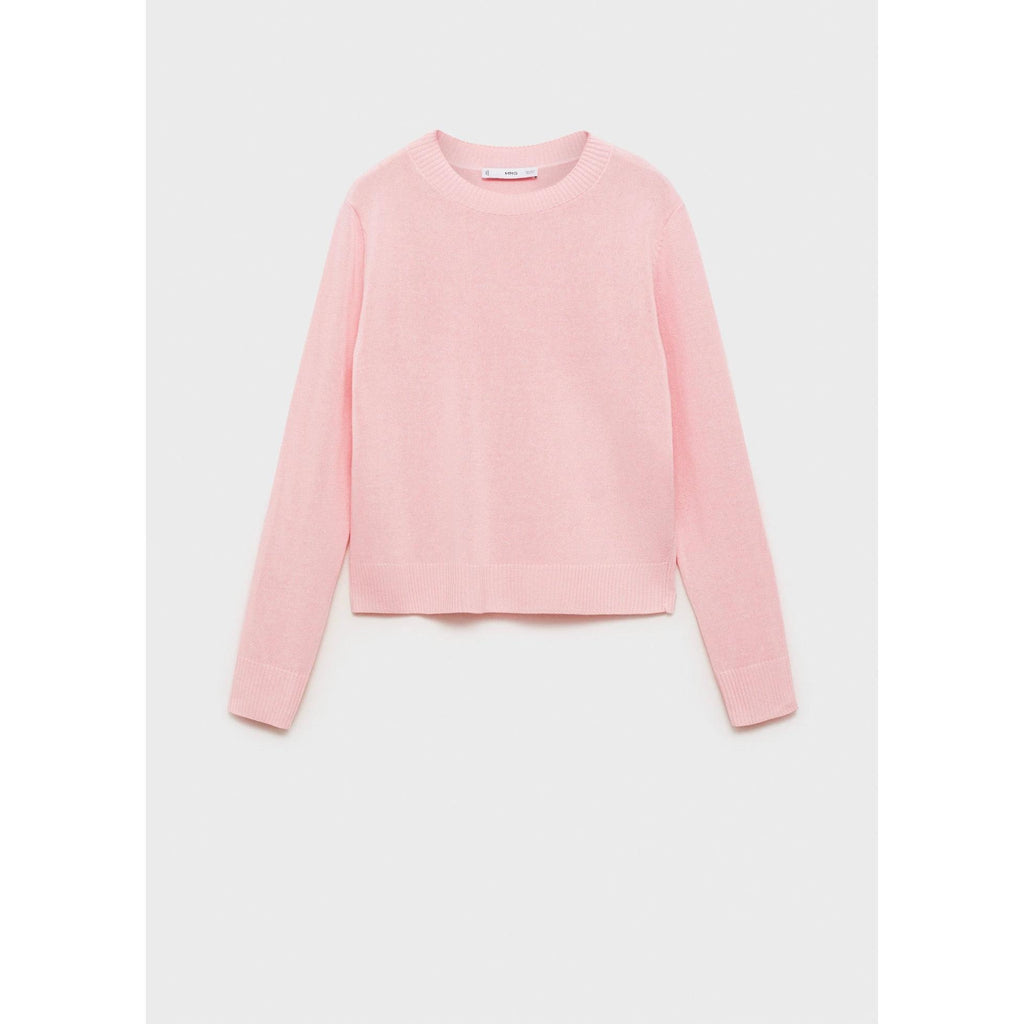 Jersey de Punto de Mezcla de Lino - Pink