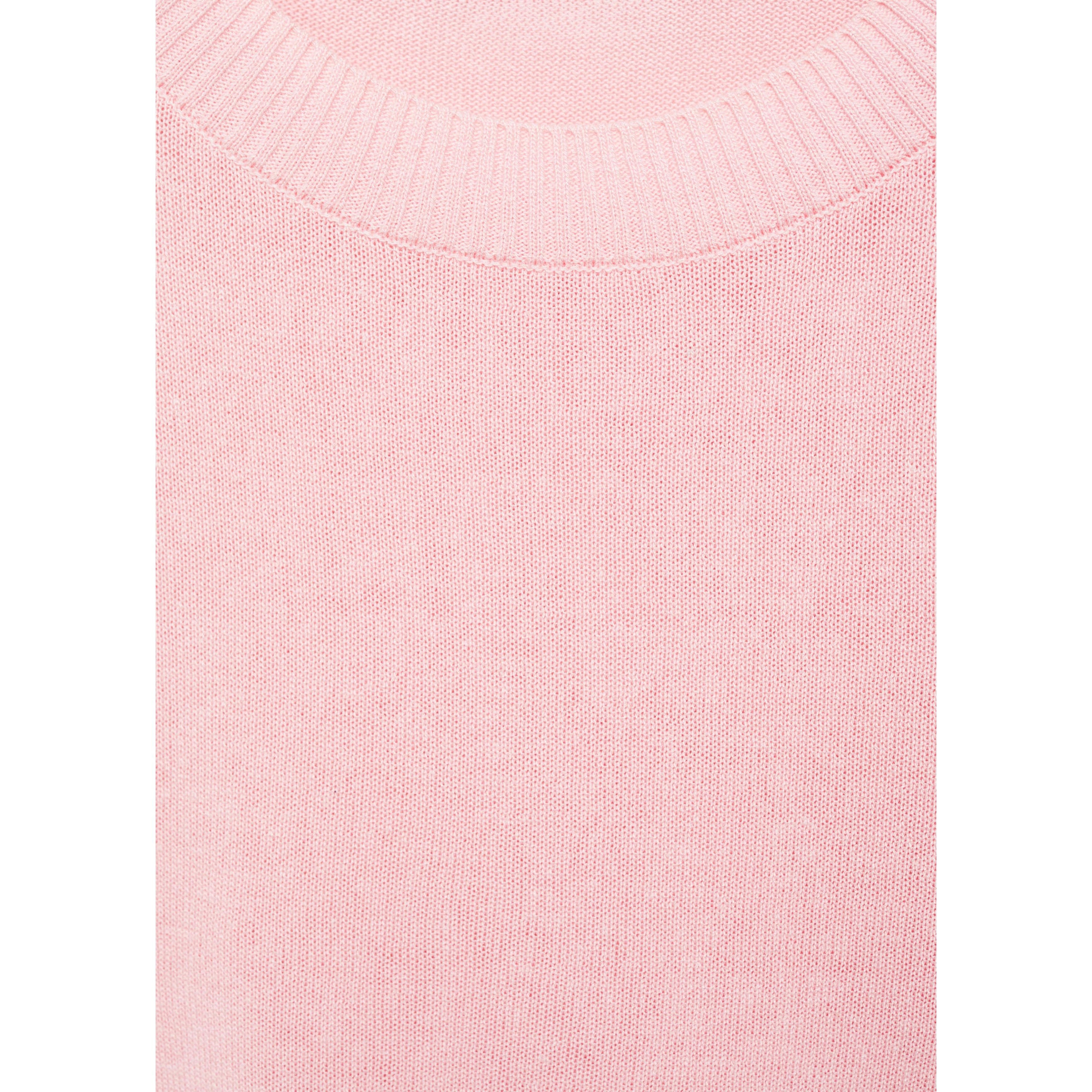 Jersey de Punto de Mezcla de Lino - Pink