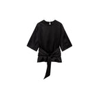 Chemisier Satin Ceinture